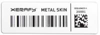 RFID метка UHF на металл Xerafy Platinum Metal Skin Label, H4, 58x19х0.8 мм, X50A1-EU100-H4